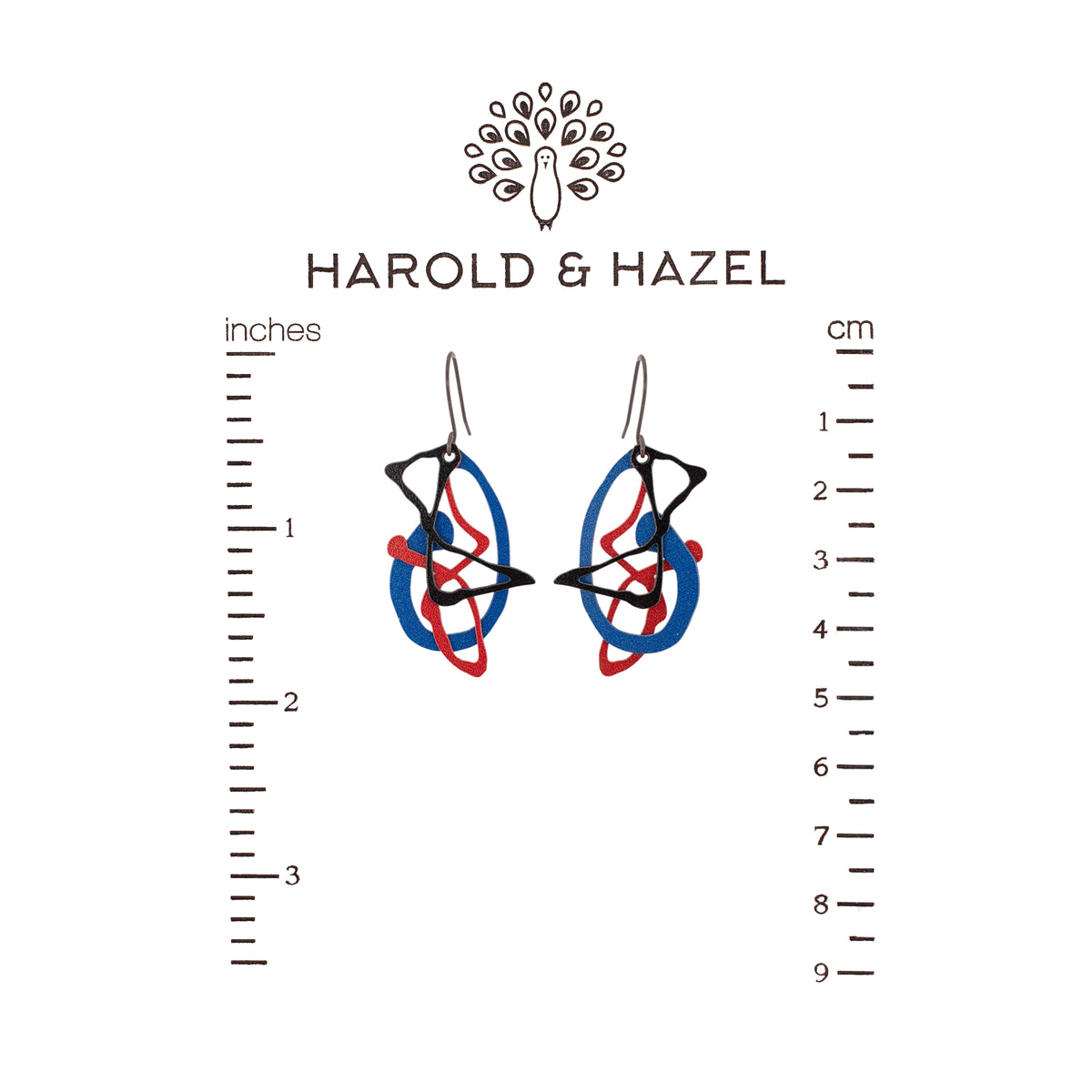 Pollock's Ghosts™ Earrings