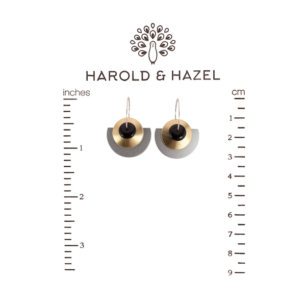 Bead Stackers Interchangeable Earrings (Gold & Silver)