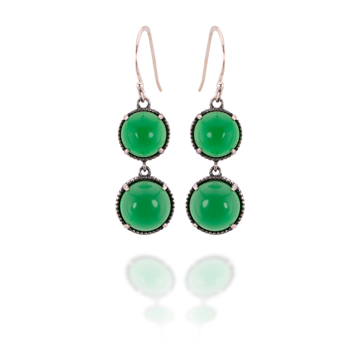 Double Take Earrings (Bottle Green) ♻️