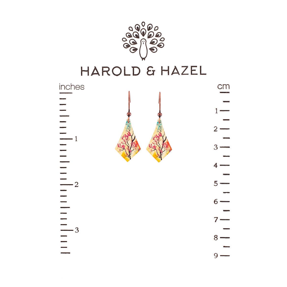 Painter's Tree Earrings