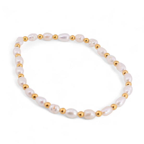Freshwater Frost Pearl Bracelet