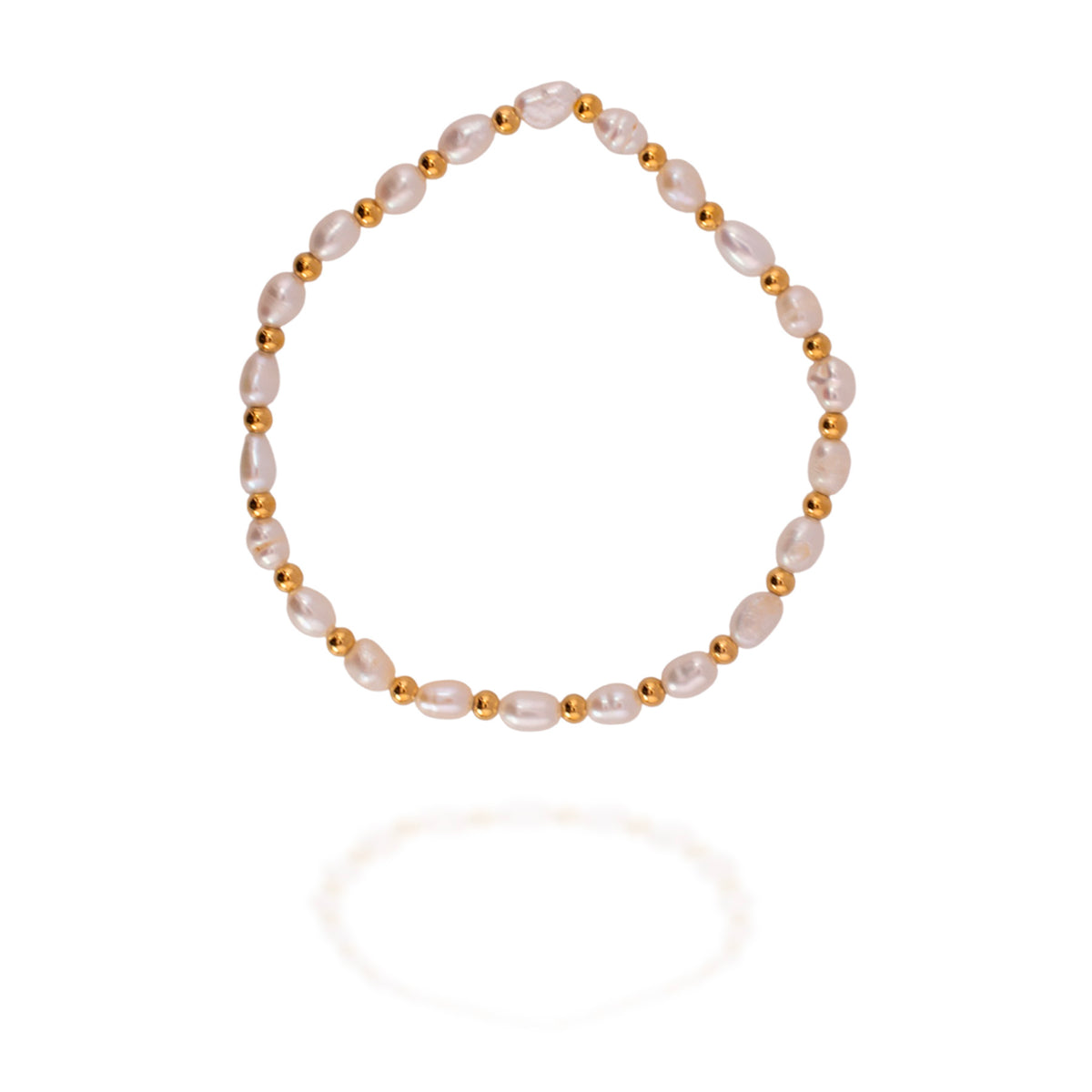 Freshwater Frost Pearl Bracelet