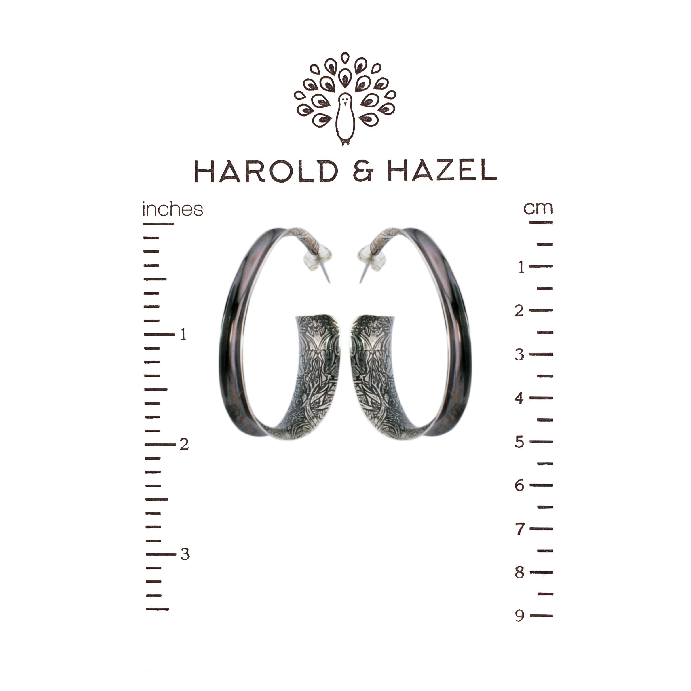 Symmetry Spiral Hoops (Large)