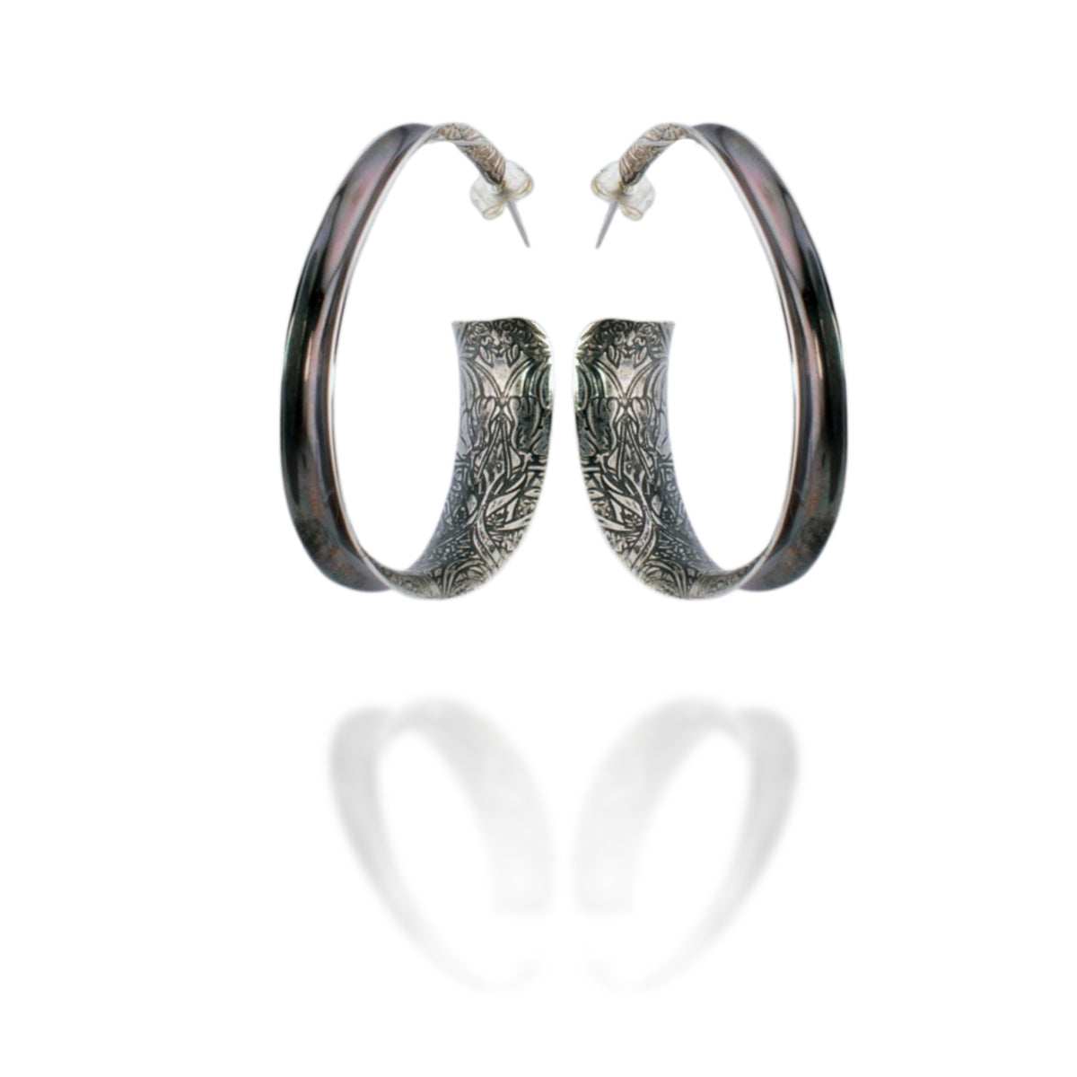 Symmetry Spiral Hoops (Large)