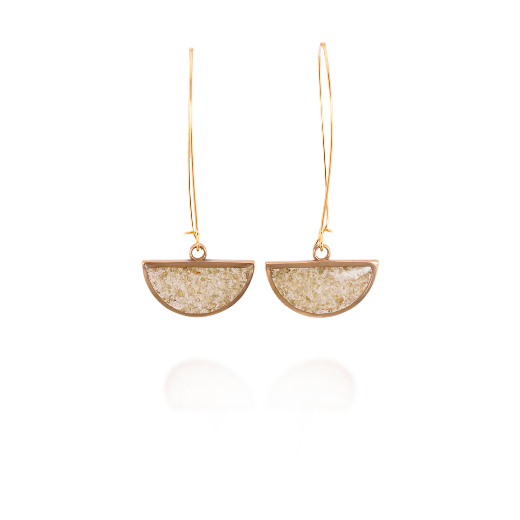 Eclipse Earrings (Peridot)