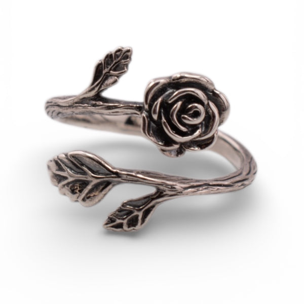 Wild Rose Adjustable Ring