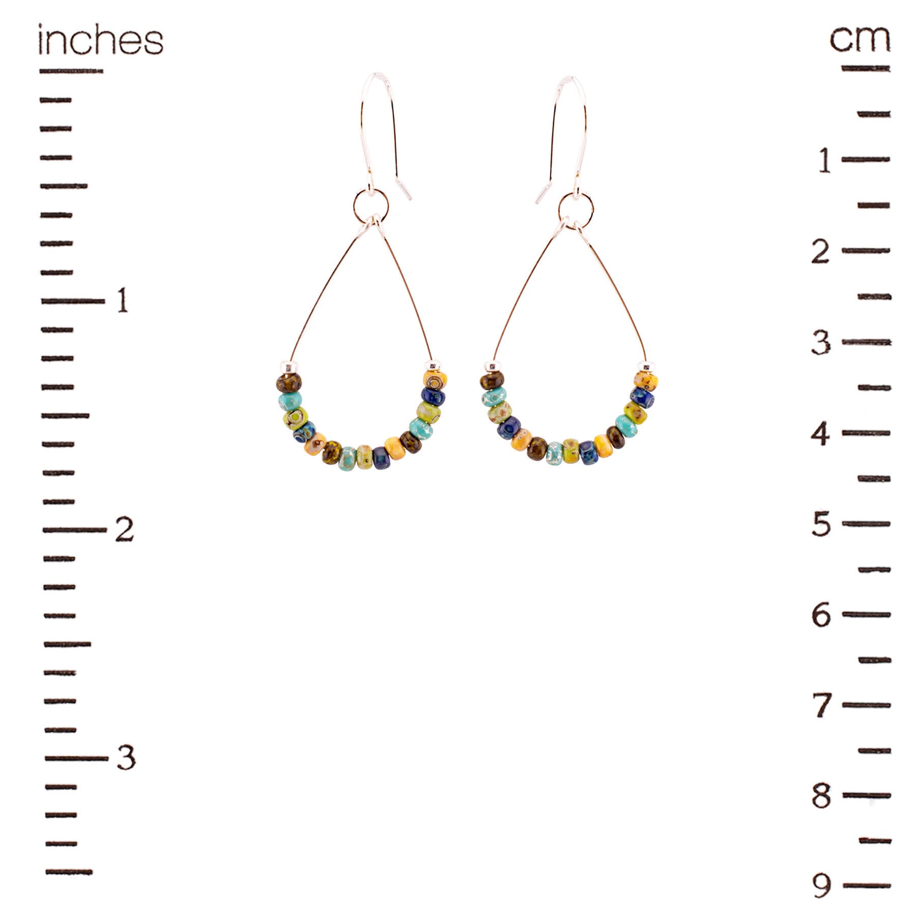 Riverbend Earrings (Moss Green)