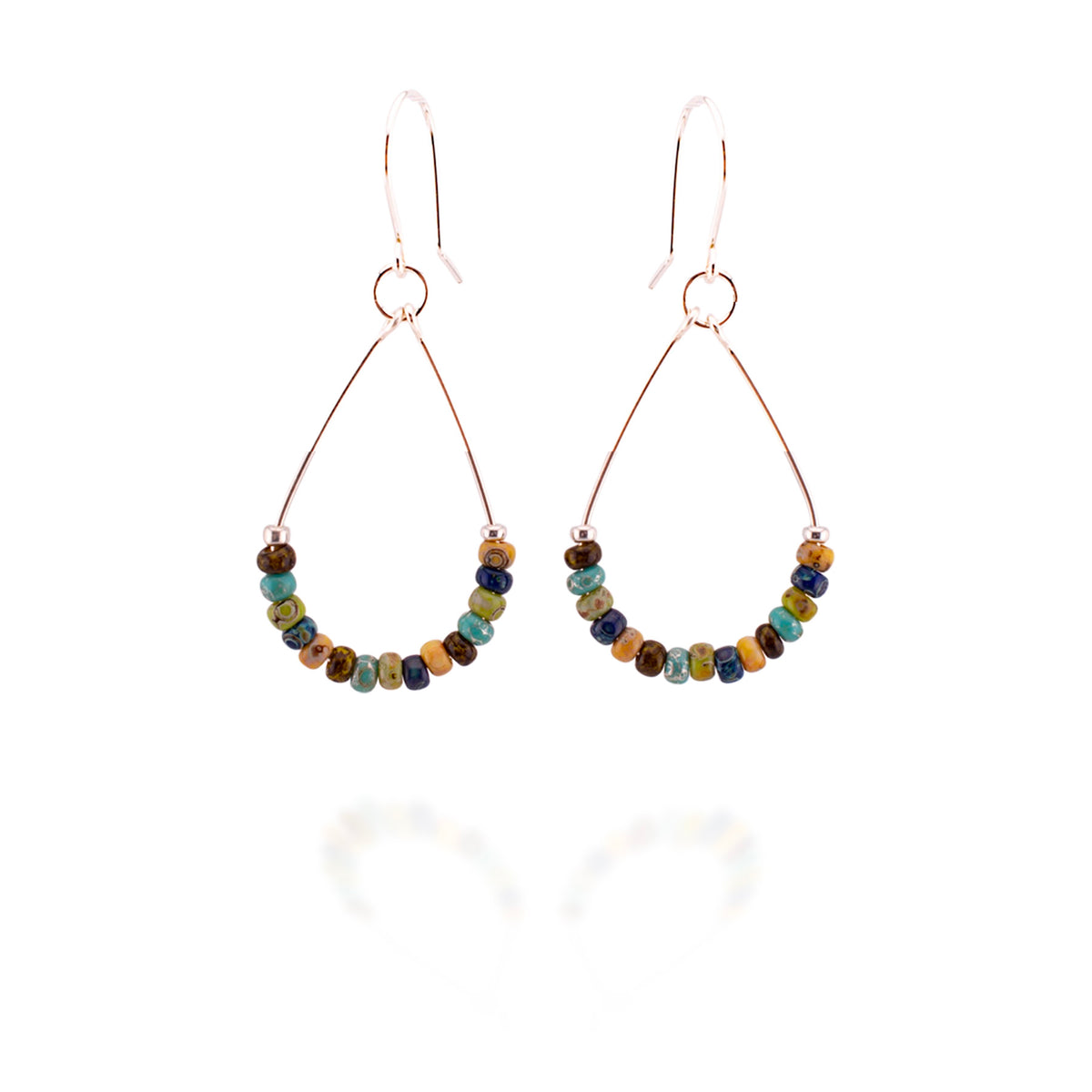 Riverbend Earrings (Moss Green)