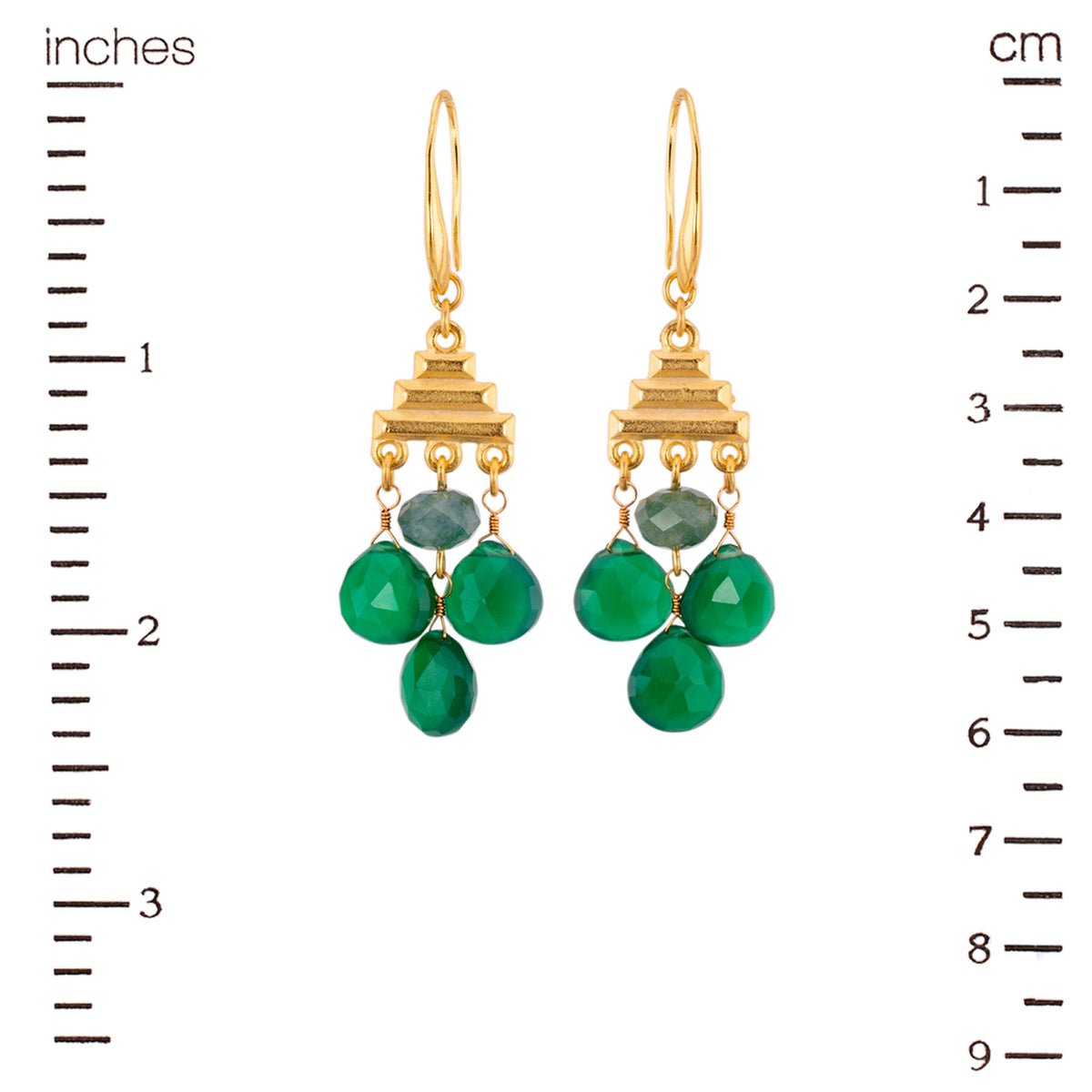Jade Pagoda Earrings