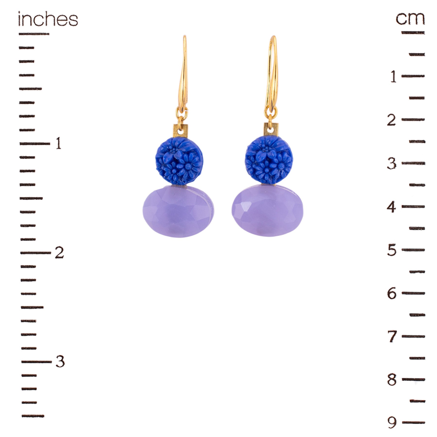 Côte d'Azur Evening Earrings