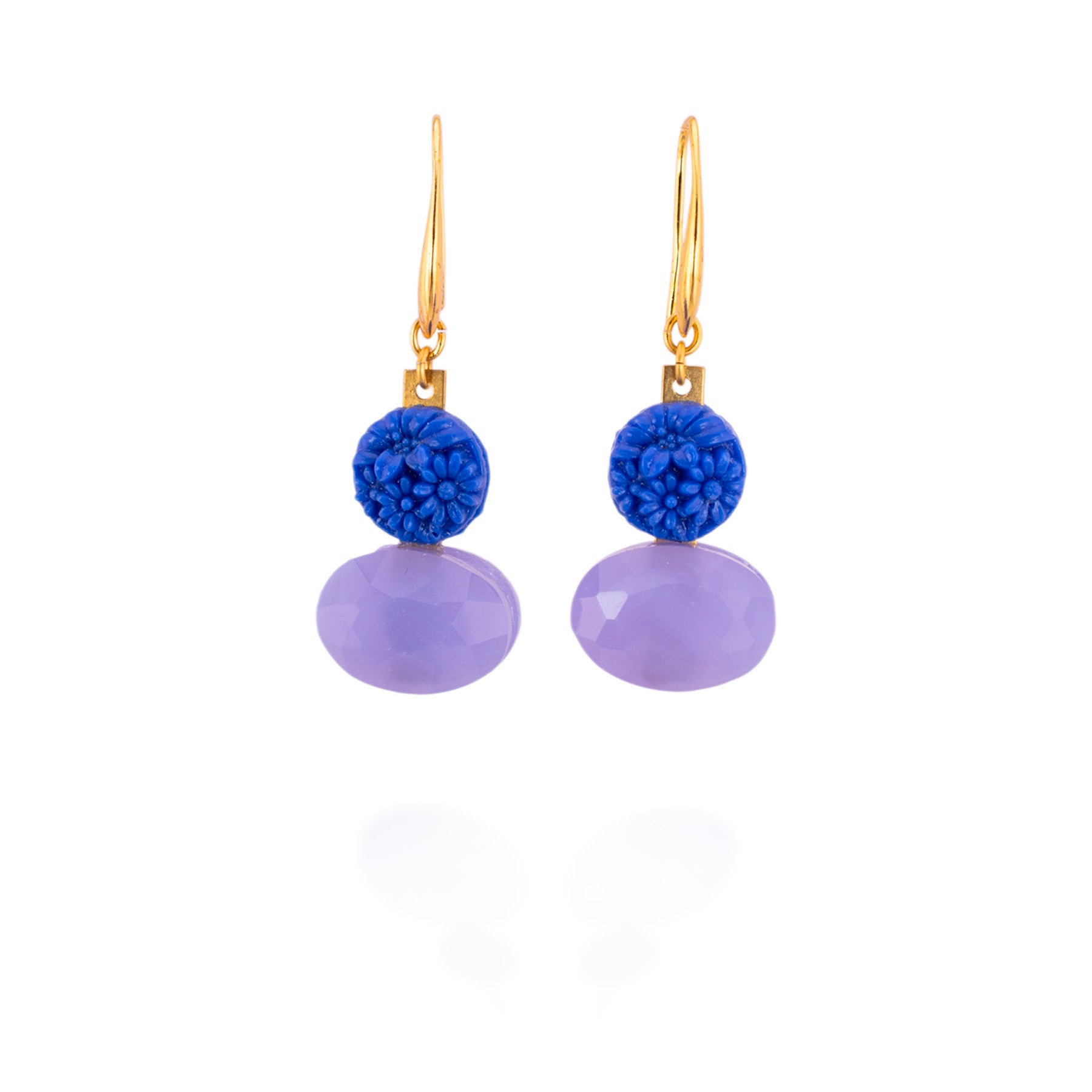 Côte d'Azur Evening Earrings