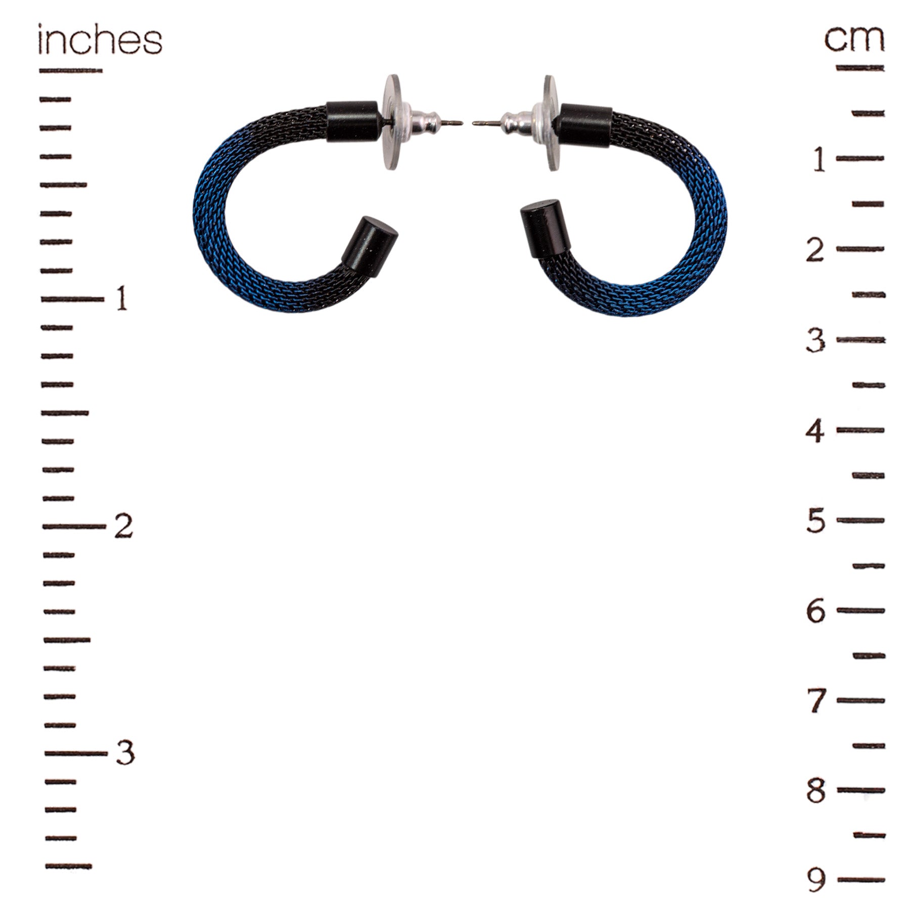 Midnight Current Hoop Earrings