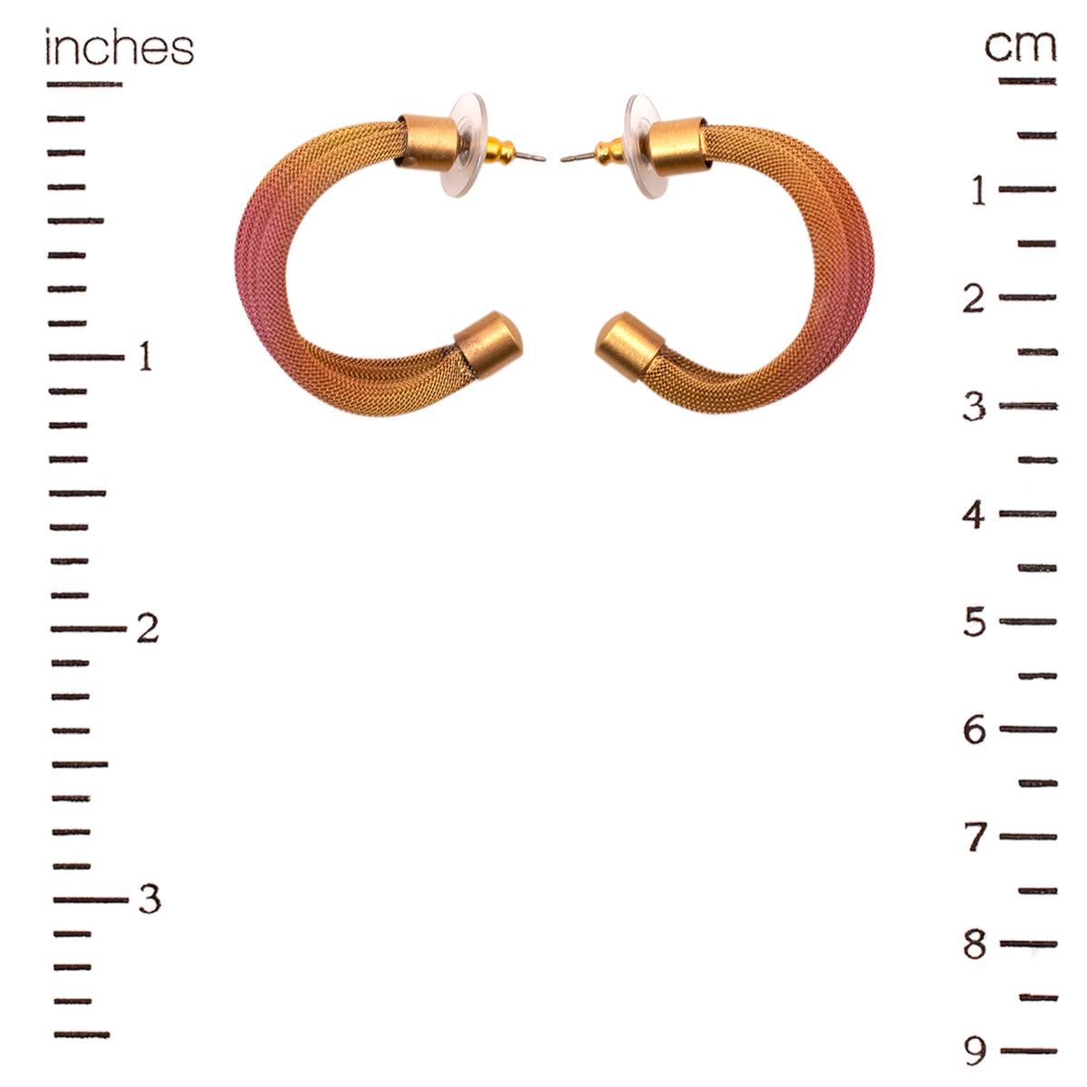 Sonoran Dusk Hoop Earrings