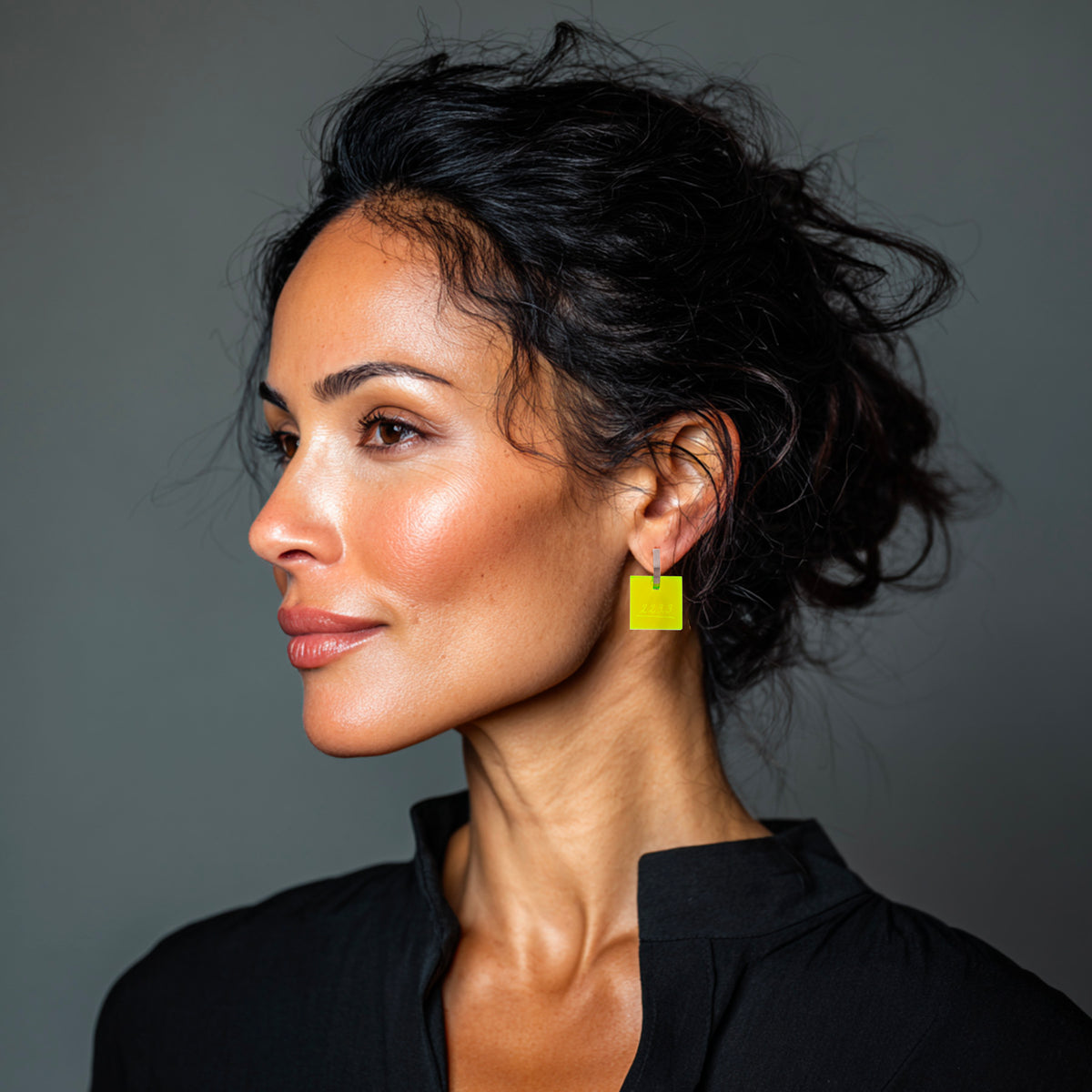 Marie Curie Radium Earrings
