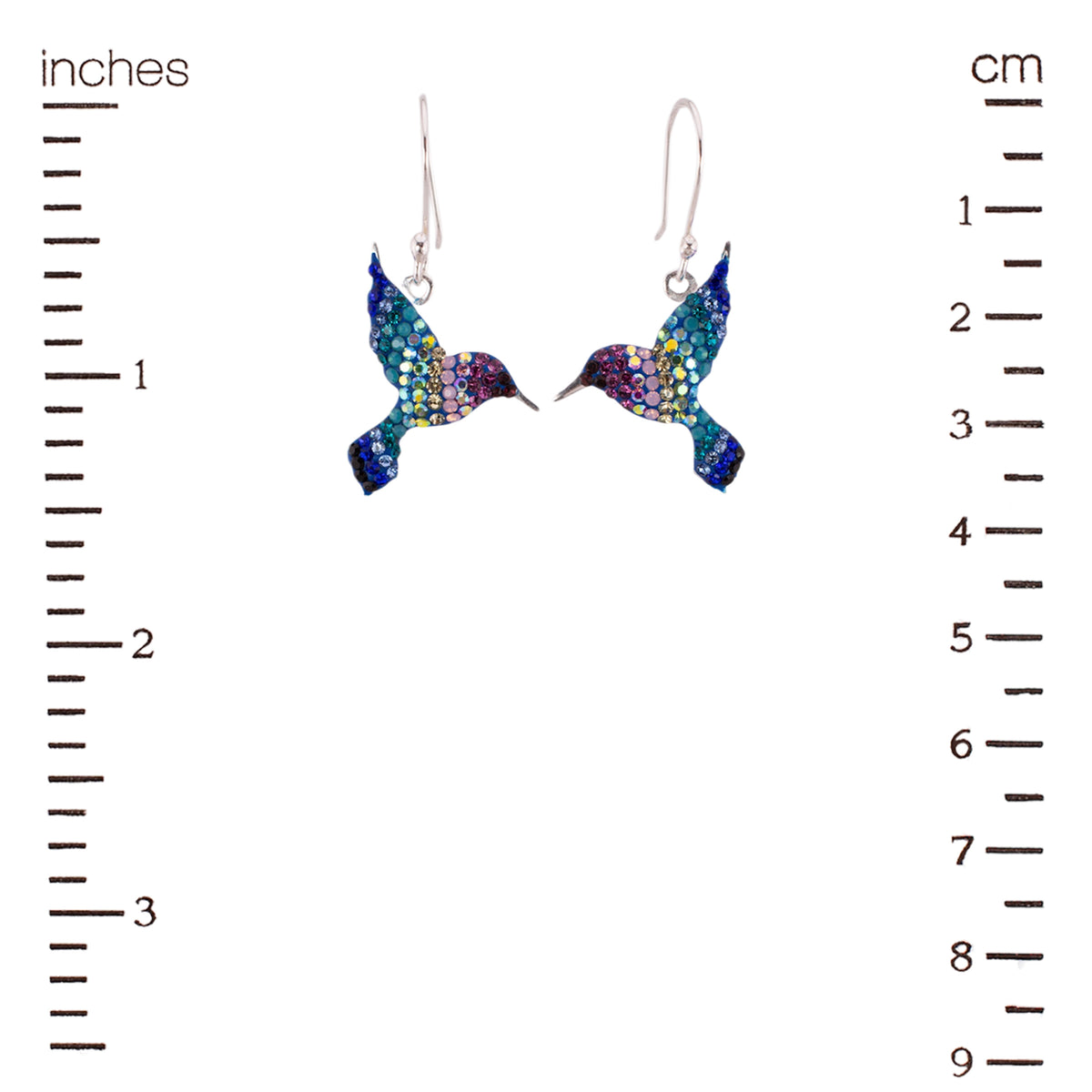 Hummingbird Earrings (Aurora)