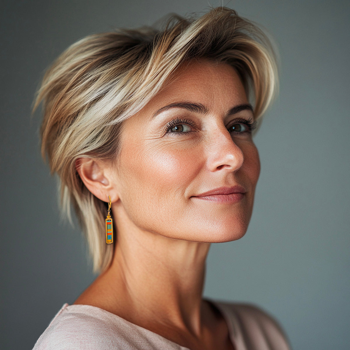 Skyline Bar Earrings (Festival)