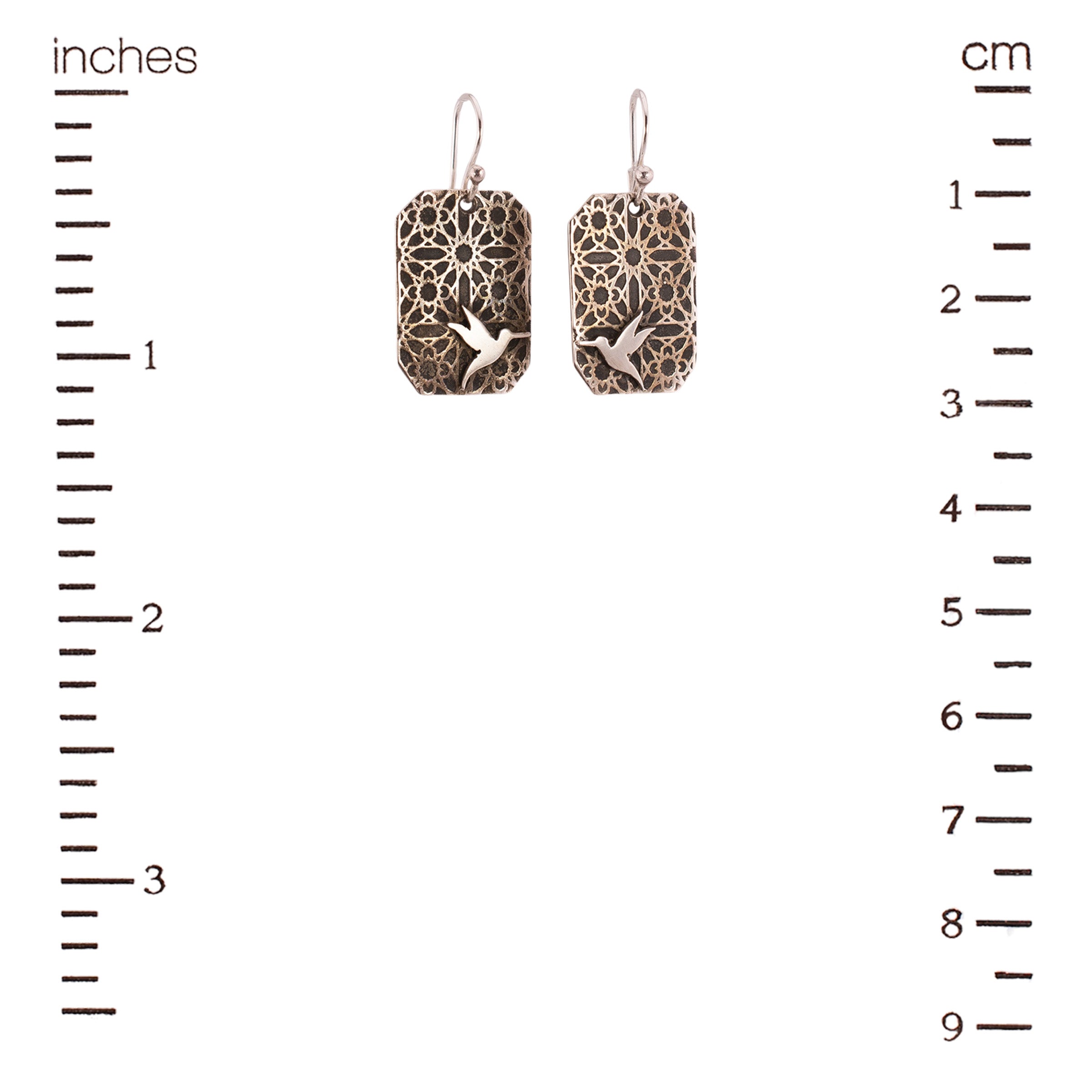 Hummingbird Deco Earrings