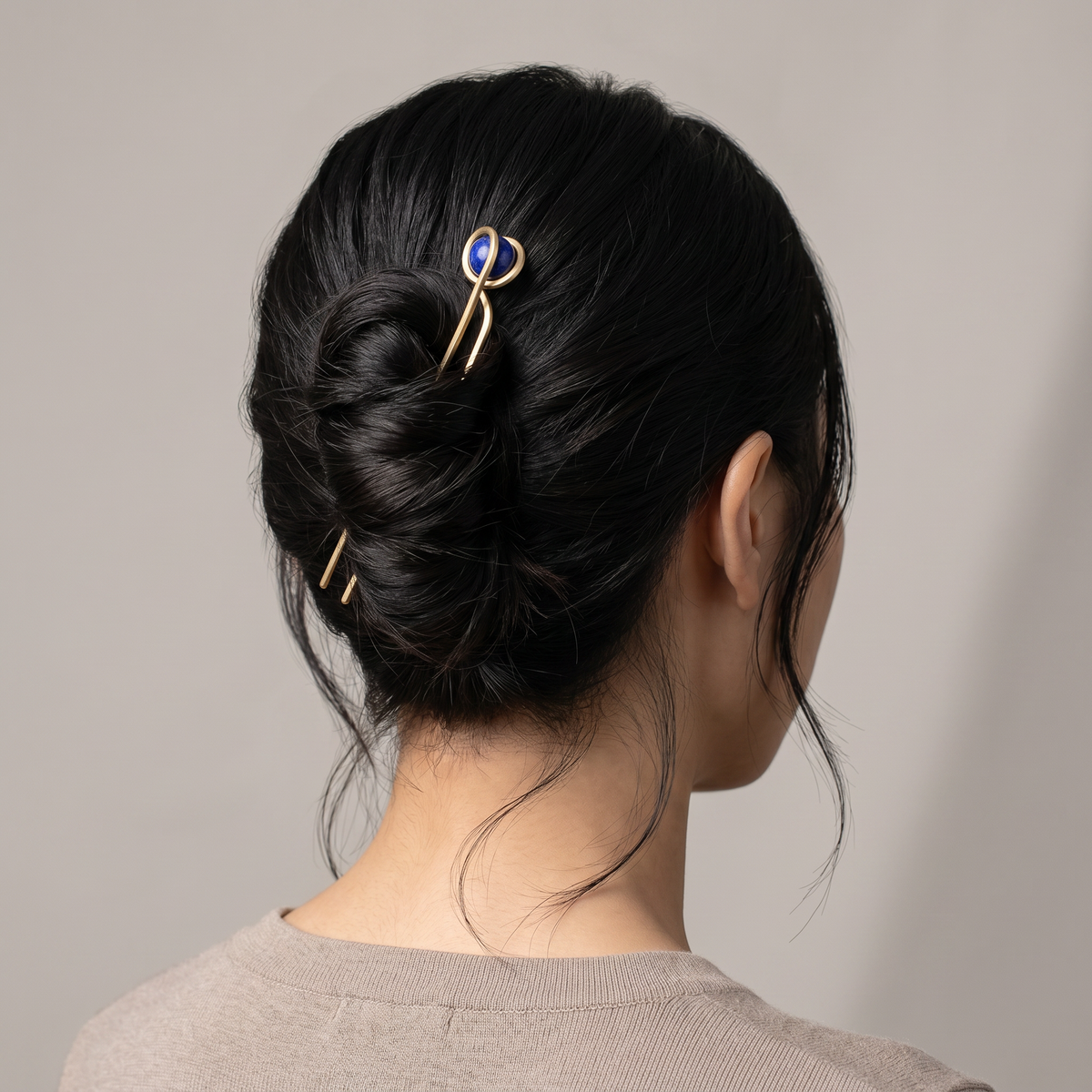 Midnight Meridian Hair Pin