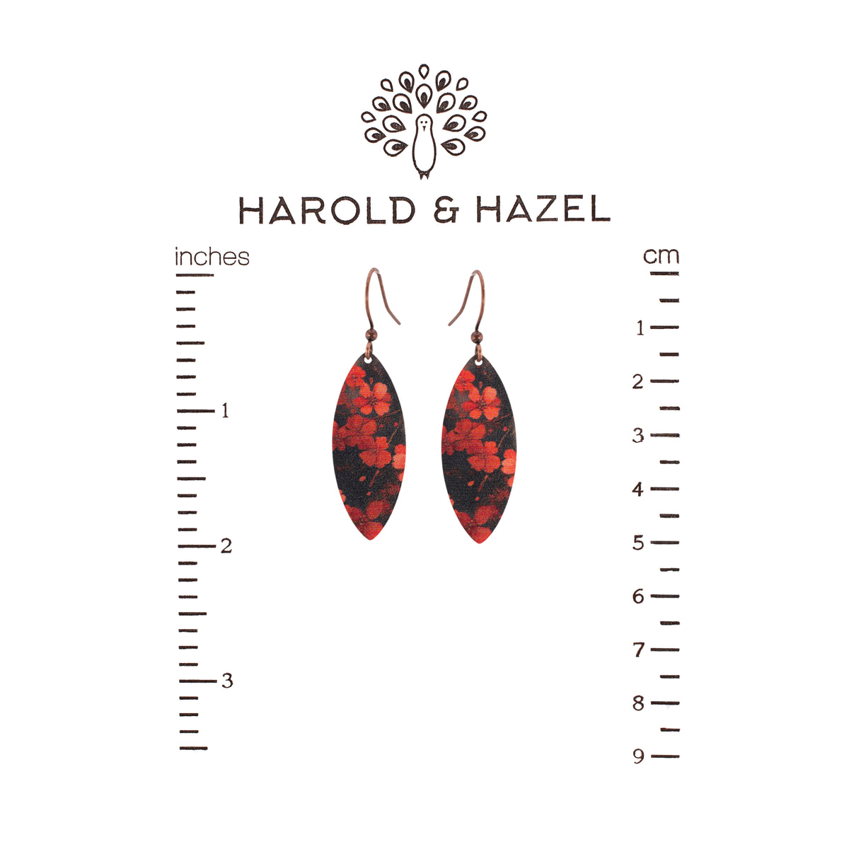 Dark Blossom Earrings