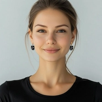 Ruth Bader Ginsburg Handwriting Earrings