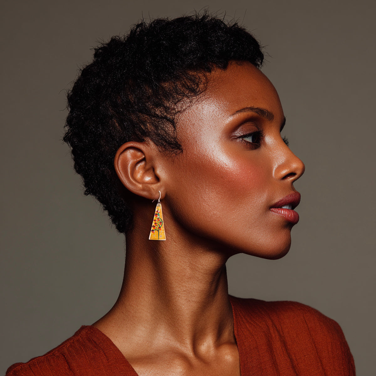 Golden Bloom Earrings