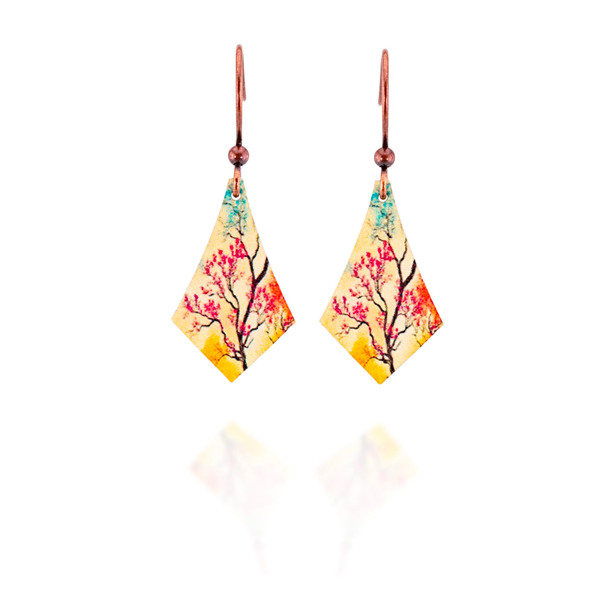 Painter's Tree Earrings