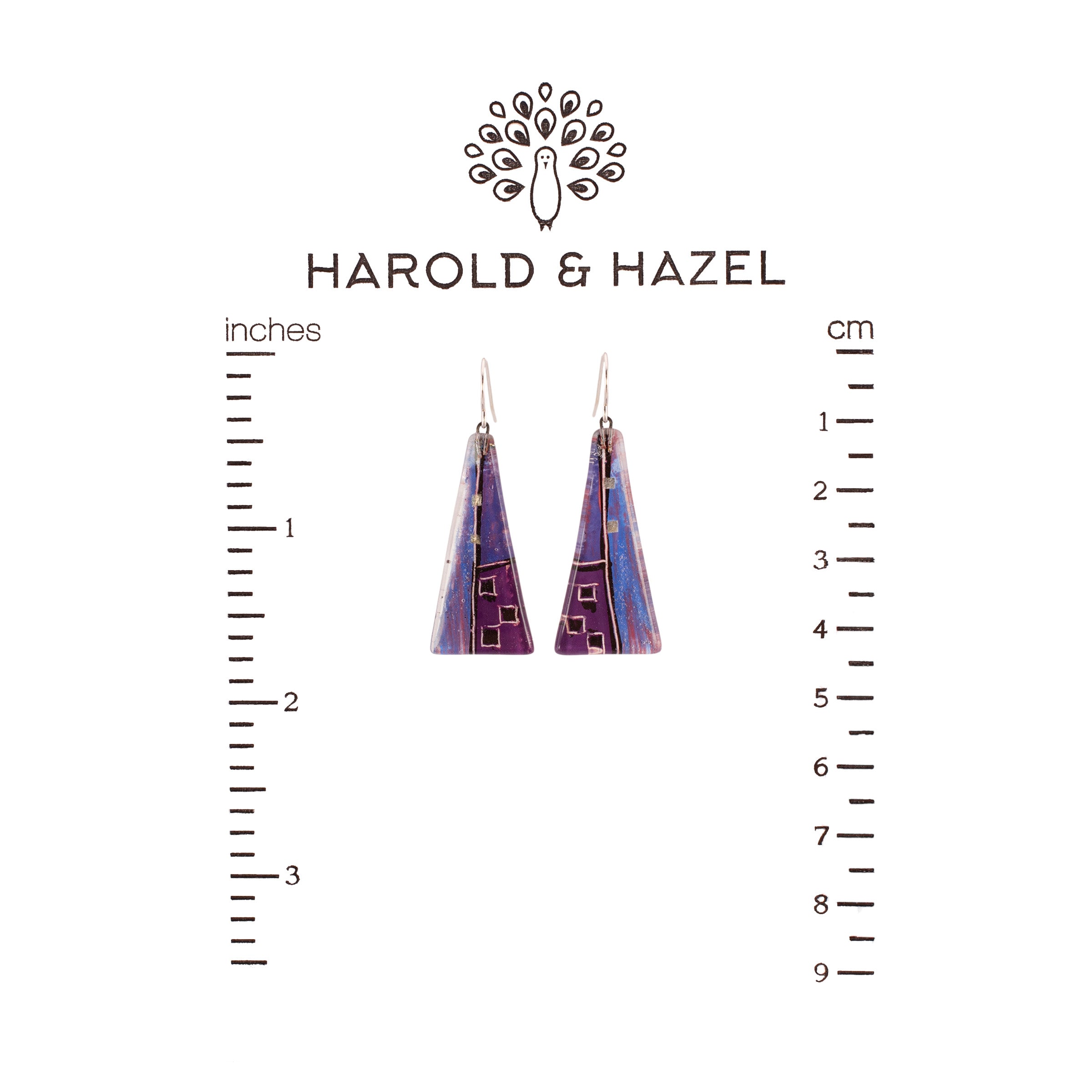 Lilahaus Triangle Earrings