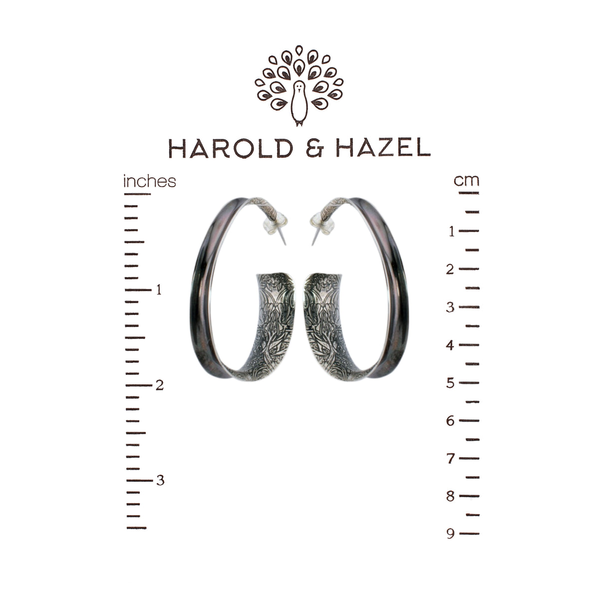 Symmetry Spiral Hoops (Large)