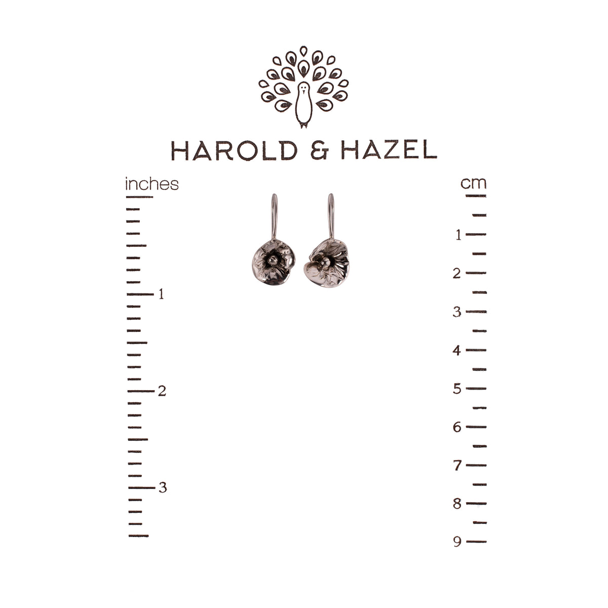 Poppy Drops Earrings (Sterling Silver)