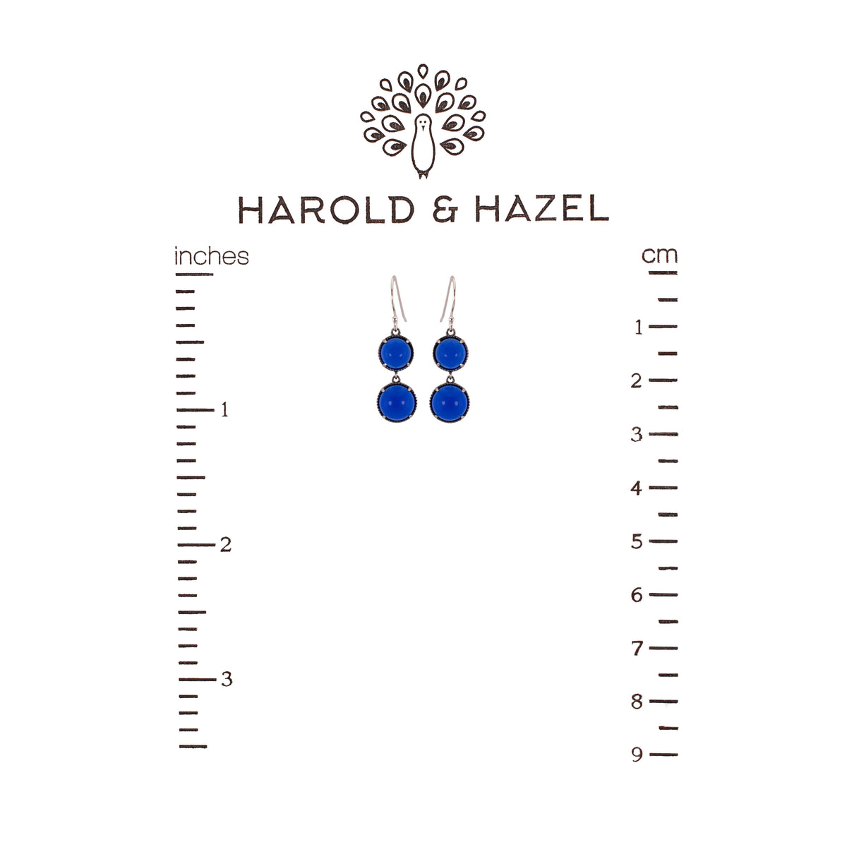 Double Take Earrings (Cobalt) ♻️