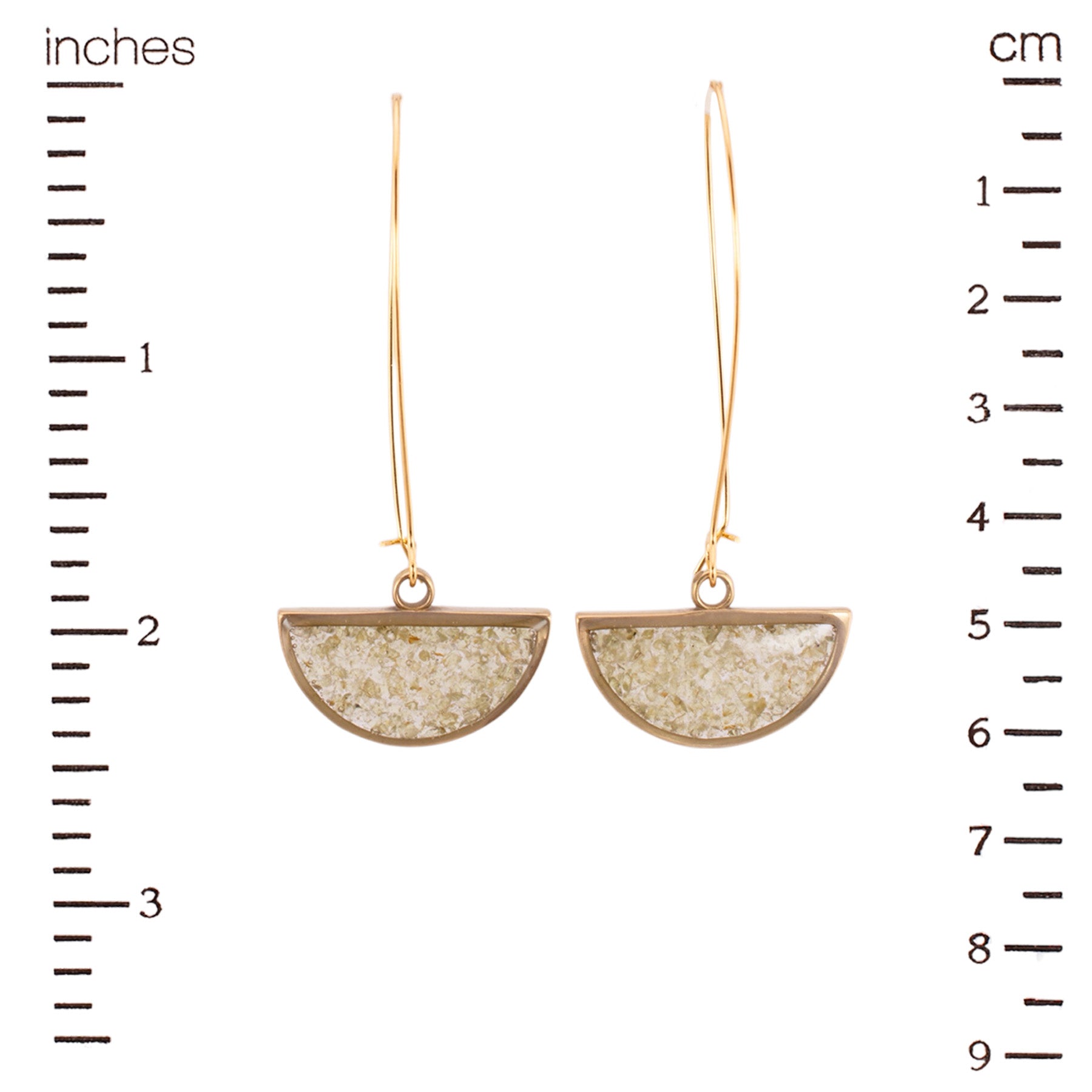 Eclipse Earrings (Peridot)