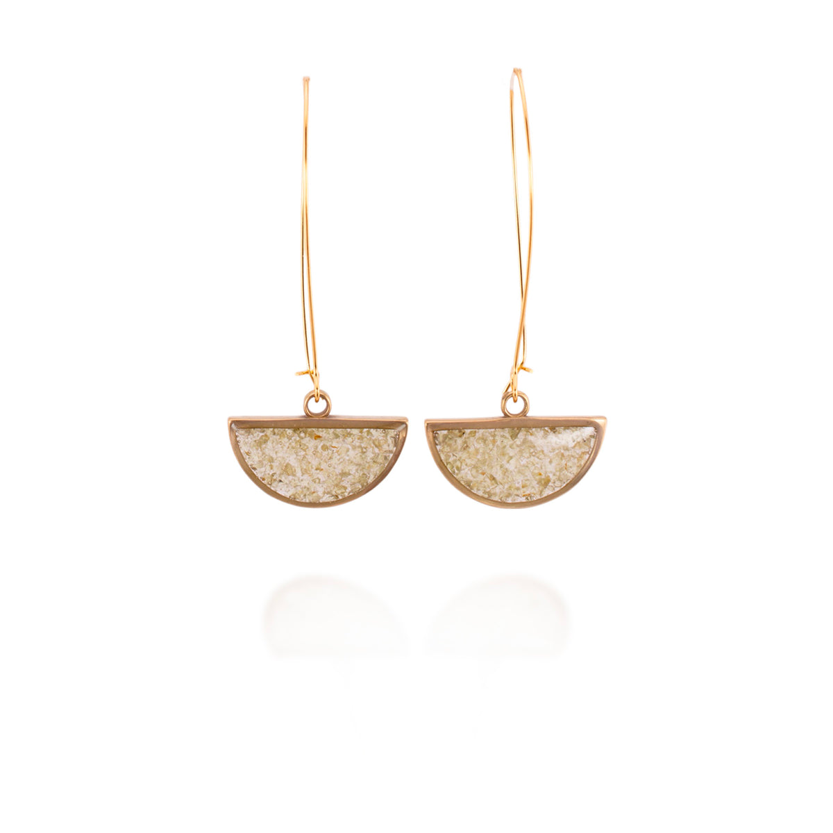 Eclipse Earrings (Peridot)