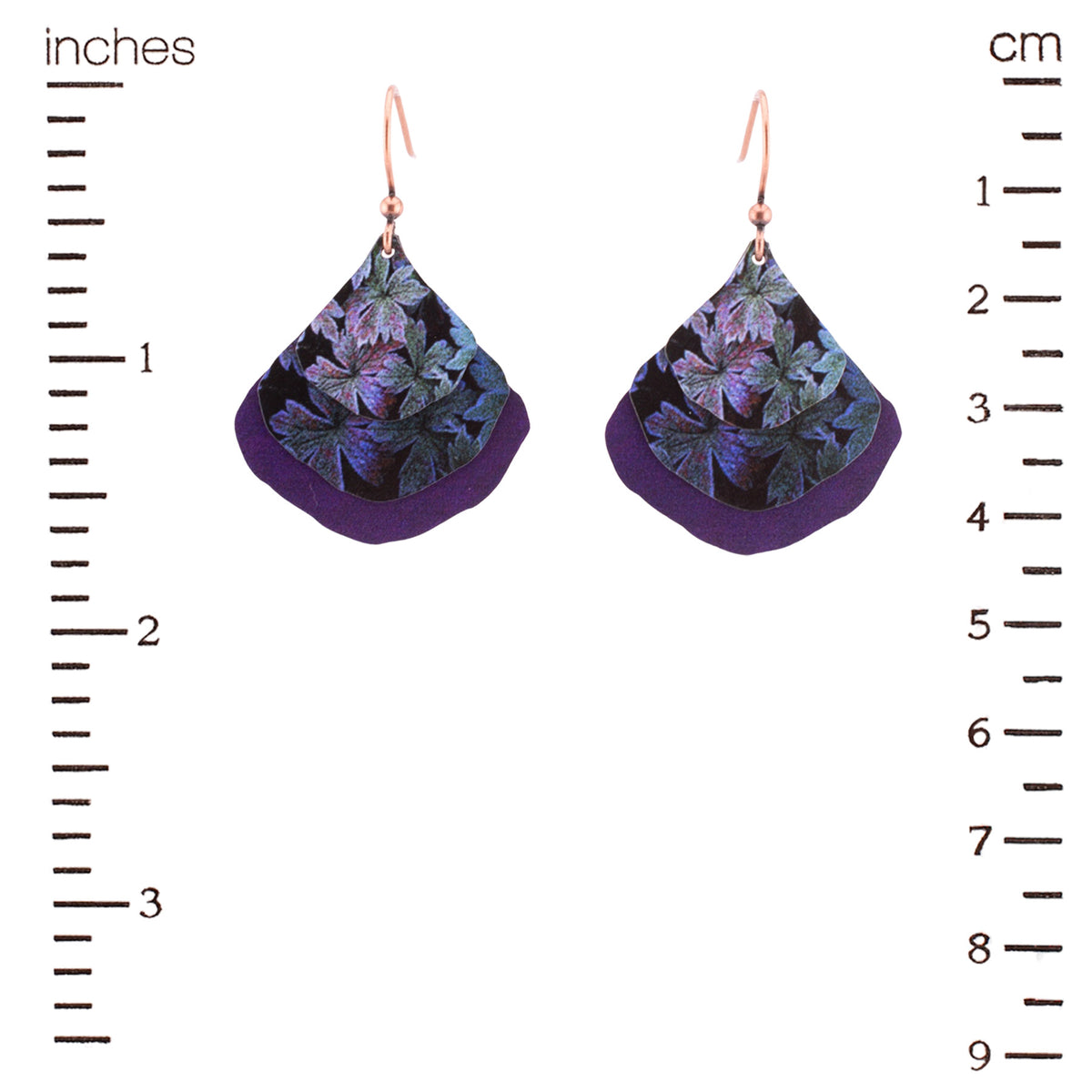 Nocturne in Plum Earrings