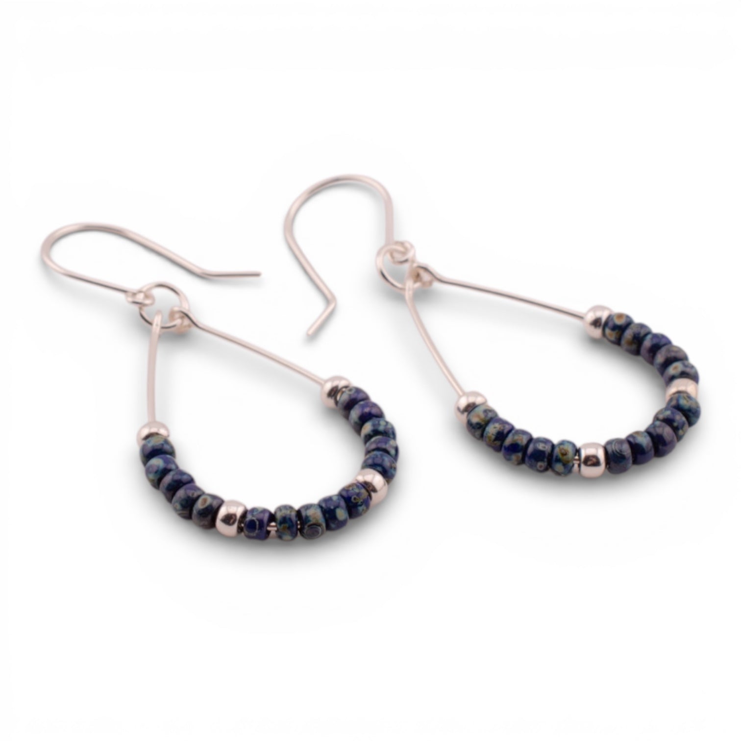 Riverbend Earrings (Deep Blue)