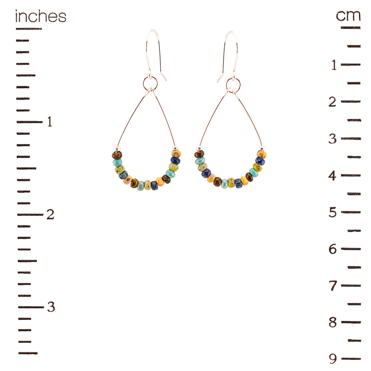 Riverbend Earrings (Moss Green)