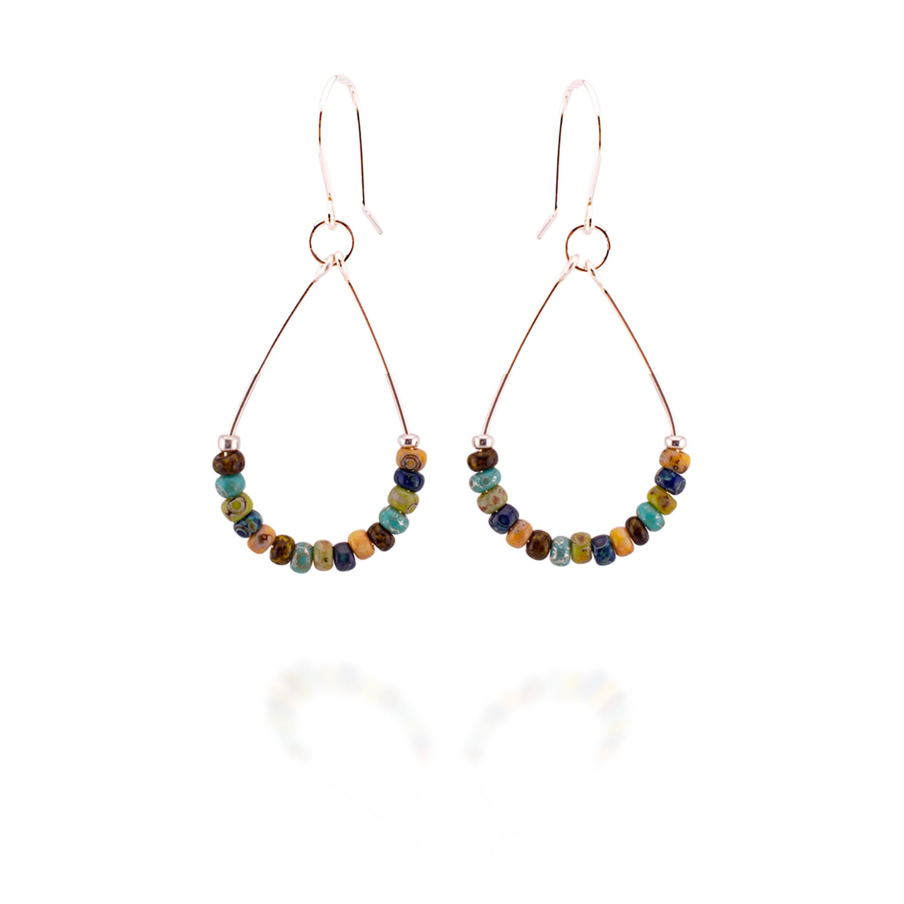 Riverbend Earrings (Moss Green)