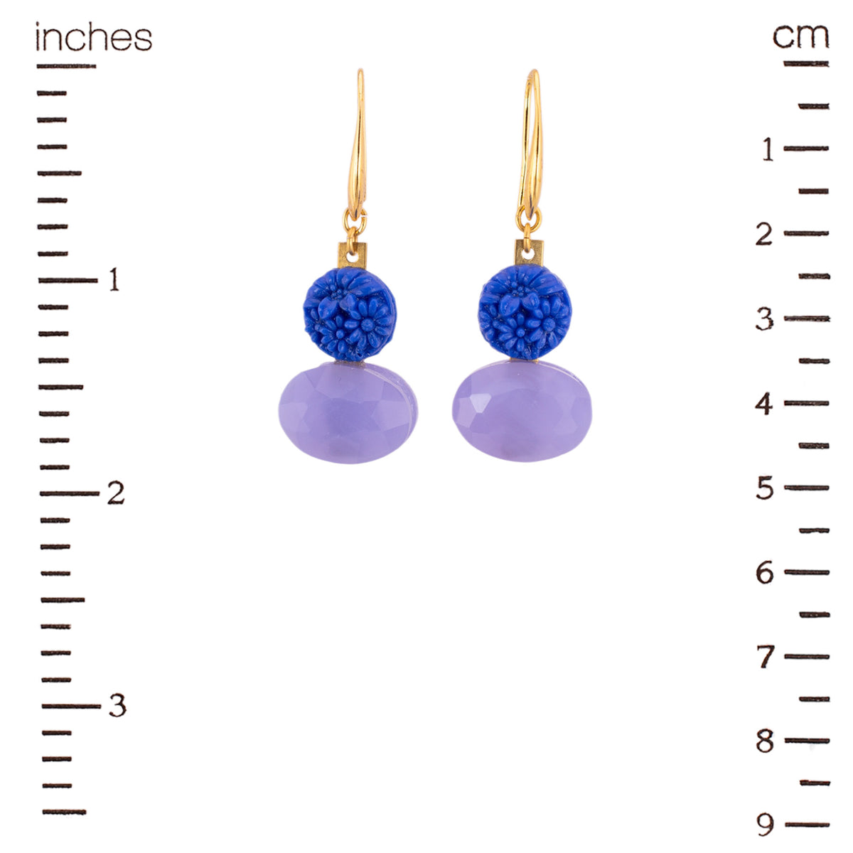 Côte d'Azur Evening Earrings