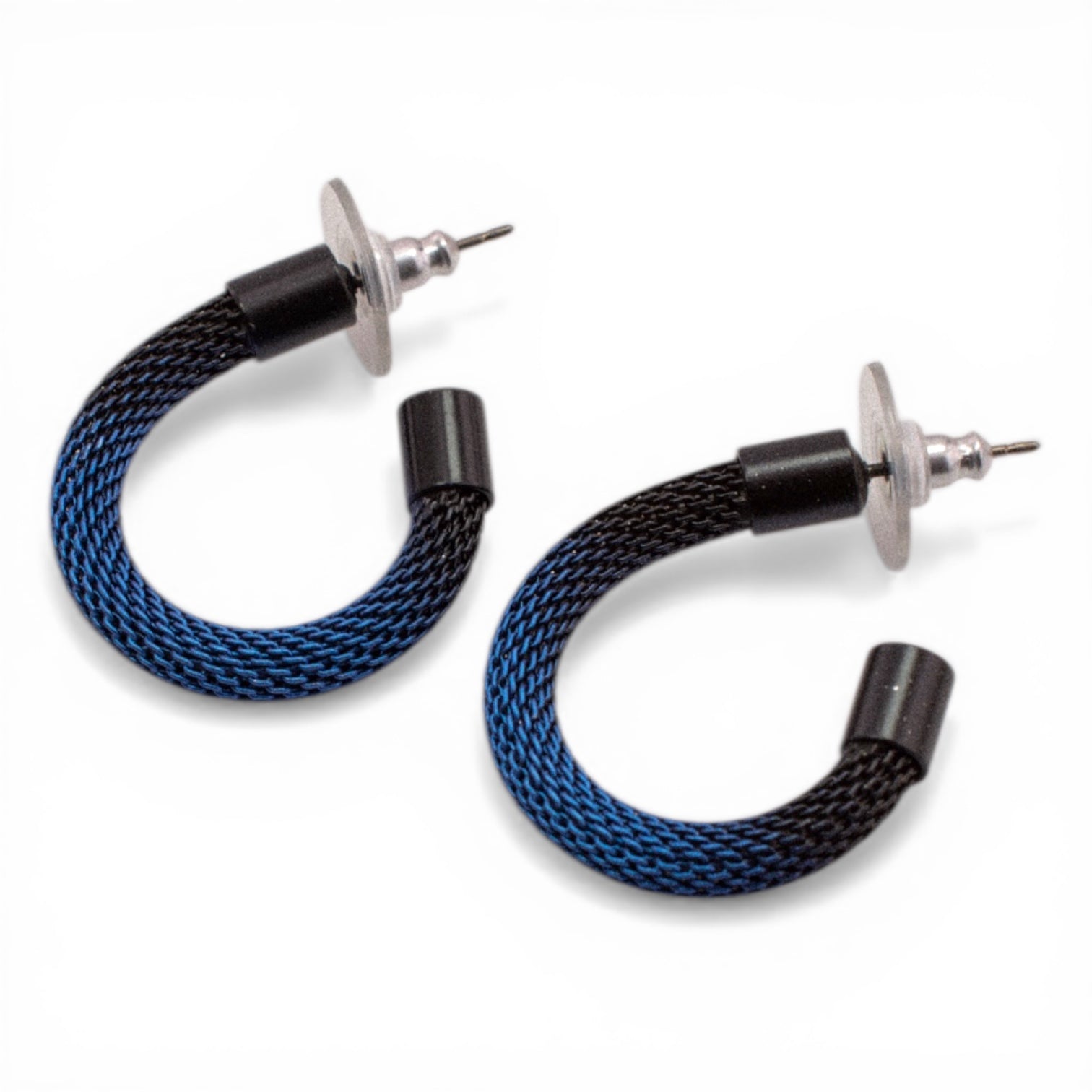 Midnight Current Hoop Earrings