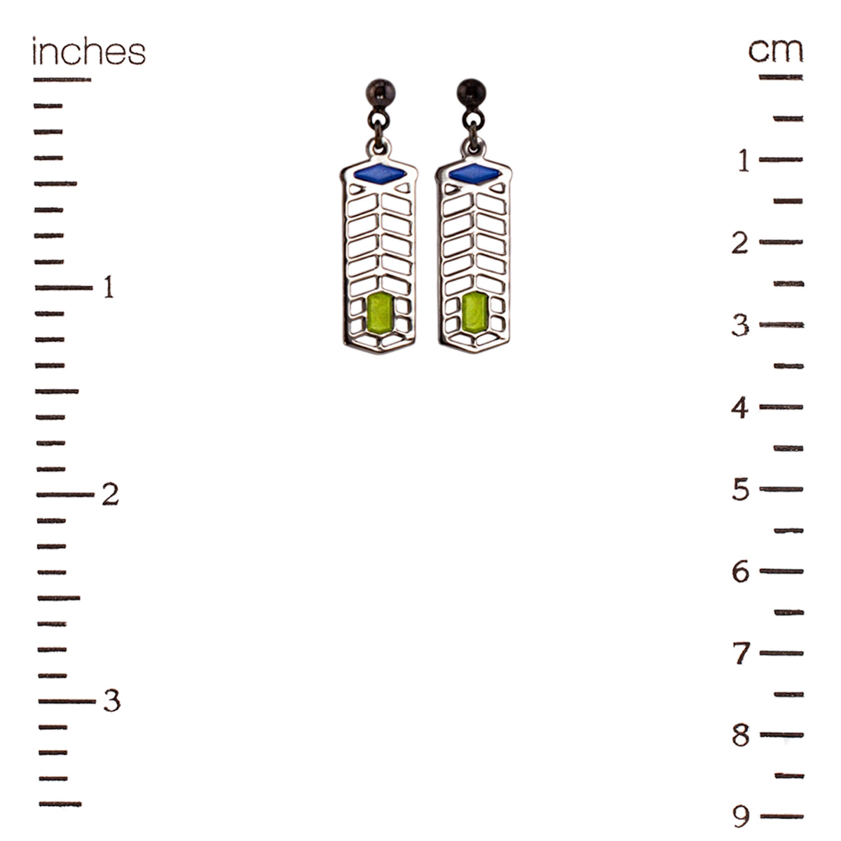 Frank Lloyd Wright Robie House Earrings