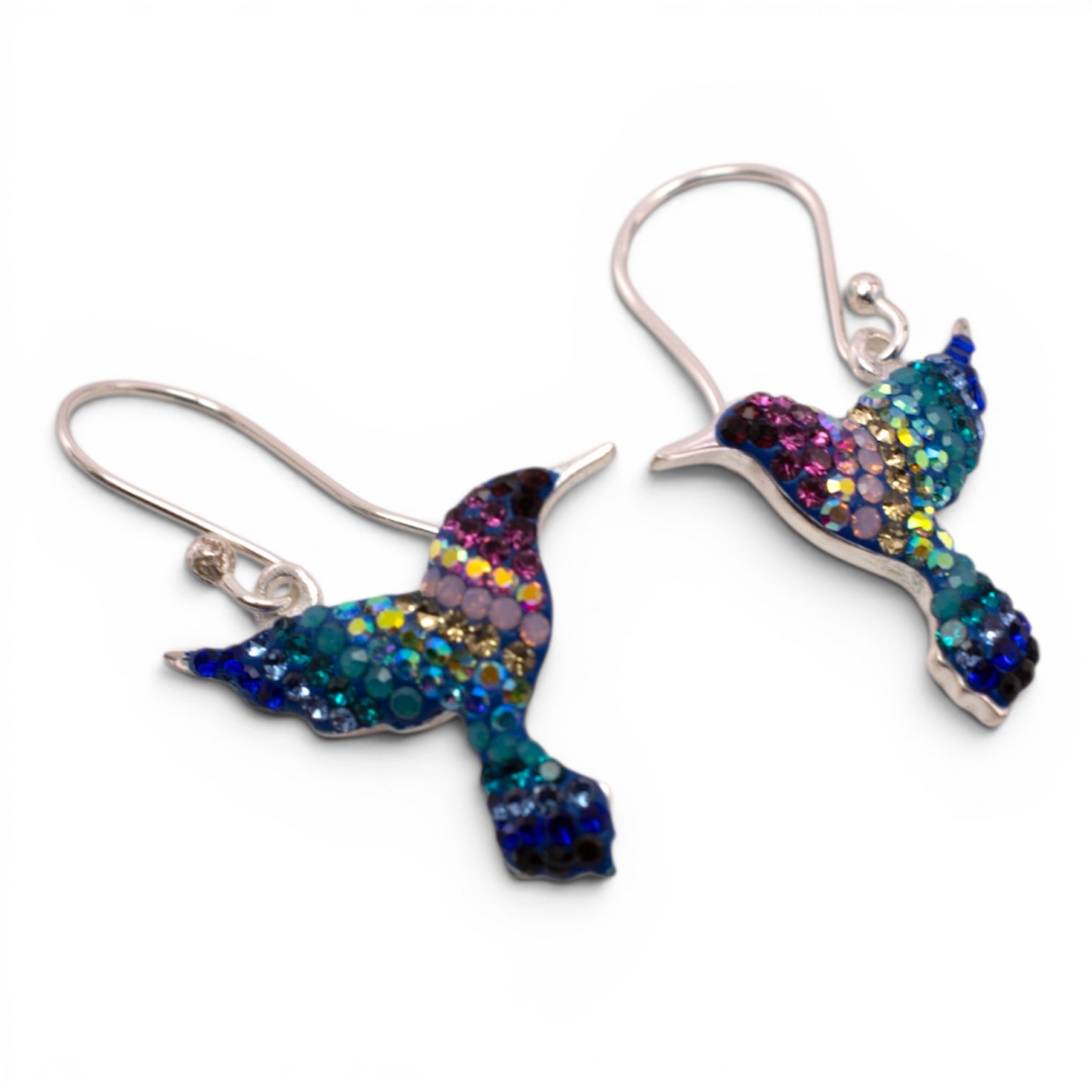 Hummingbird Earrings (Aurora)