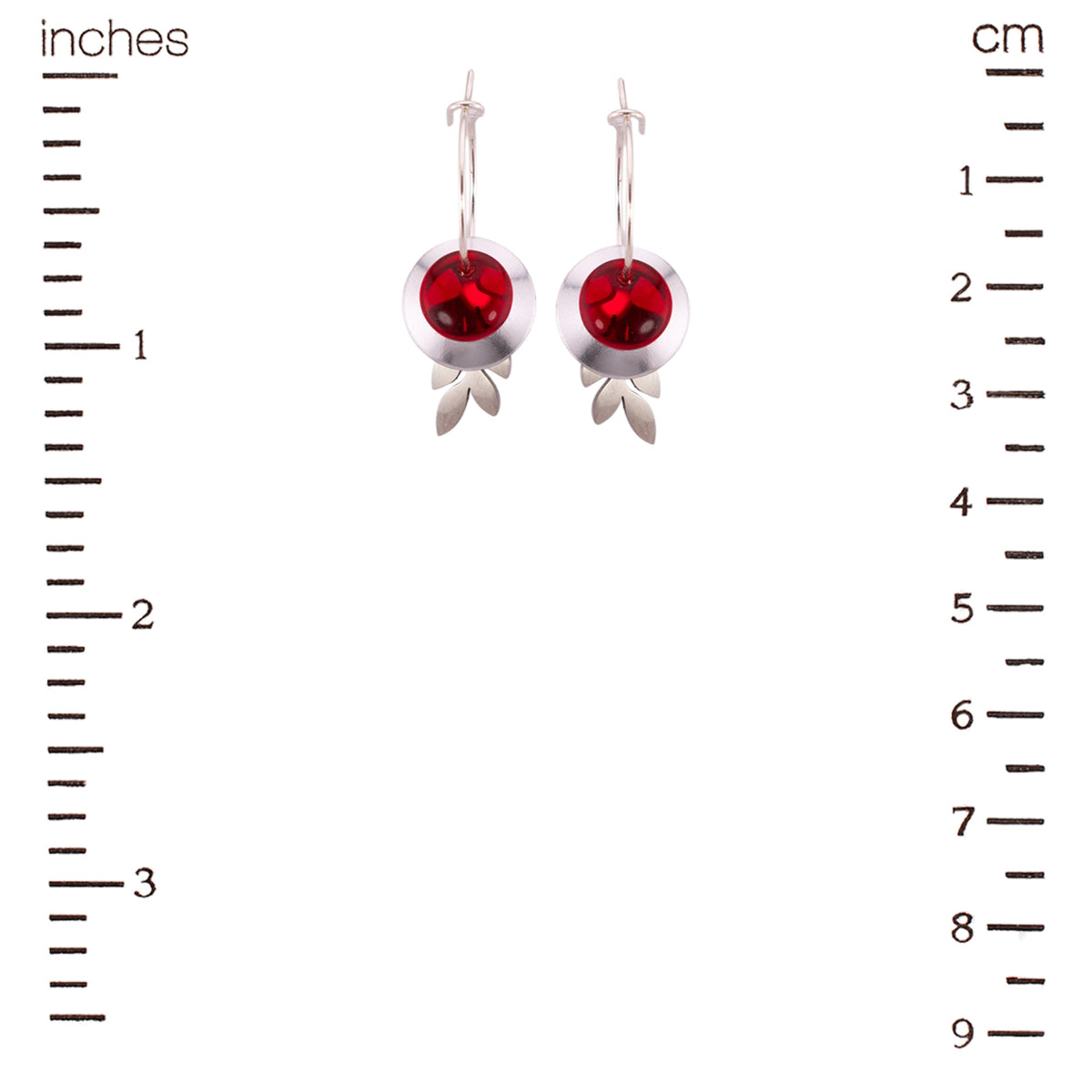 Bead Stackers Interchangeable Earrings (Leaf)