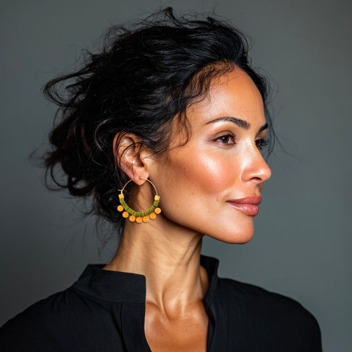 Persimmon Season Earrings