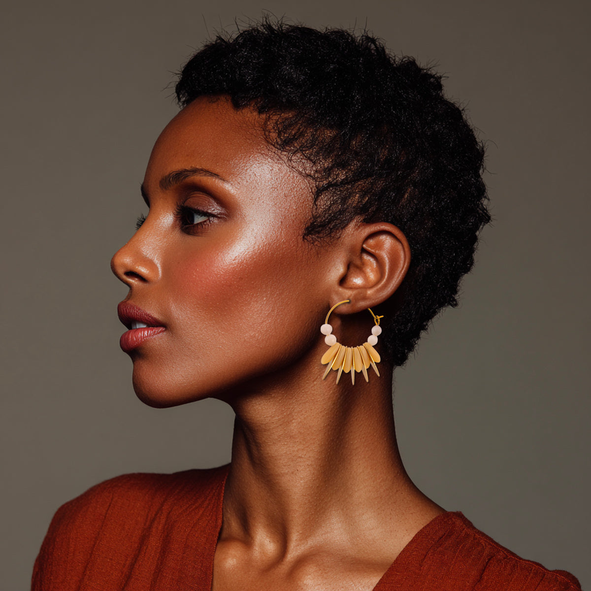 Soleil Fringe Earrings