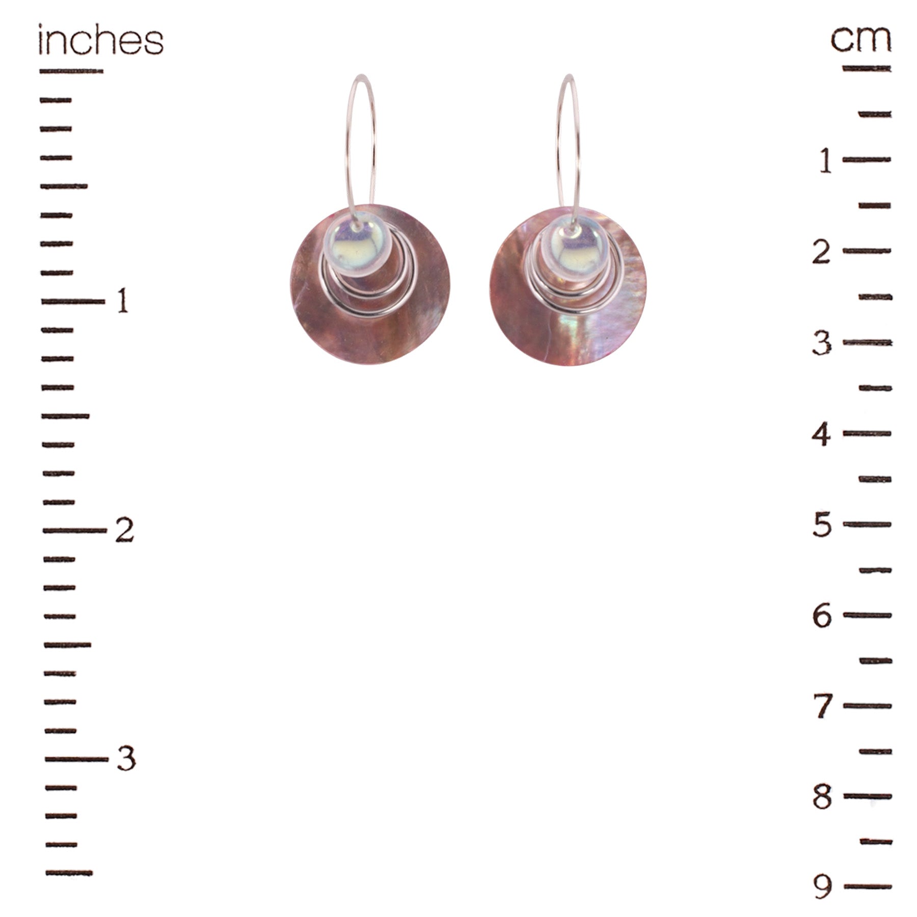 Bead Stackers Interchangeable Earrings (Shell)
