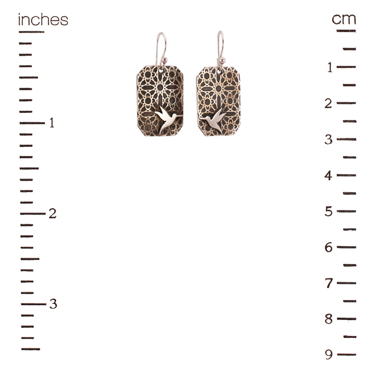 Hummingbird Deco Earrings