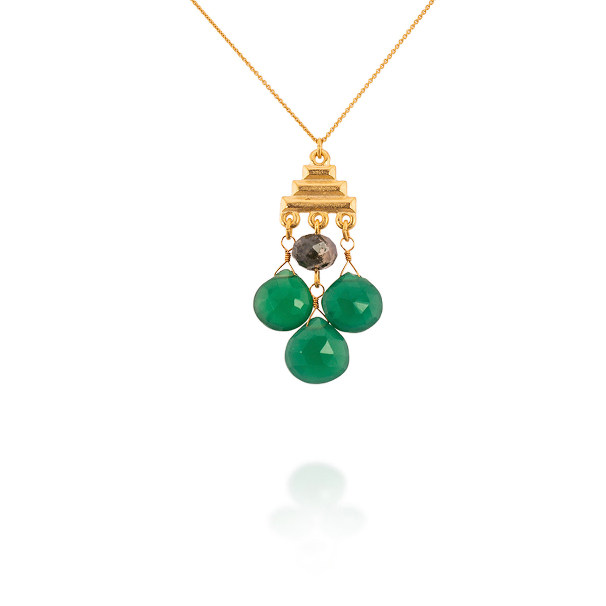 Jade Pagoda Necklace