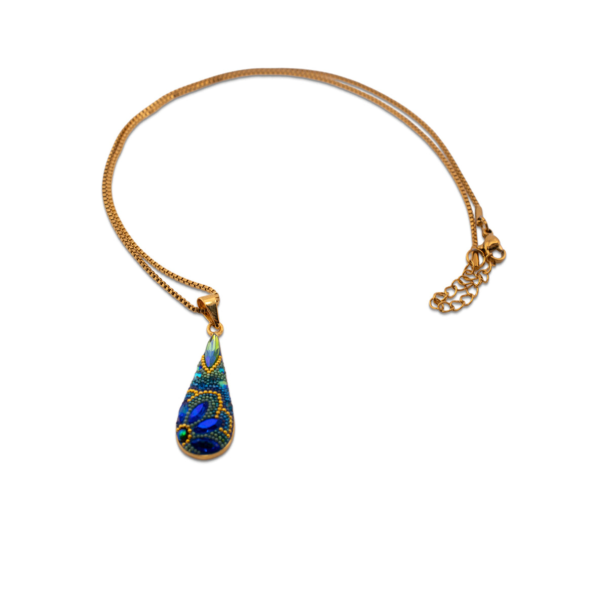 Morning Drop Necklace (Golden Breeze)