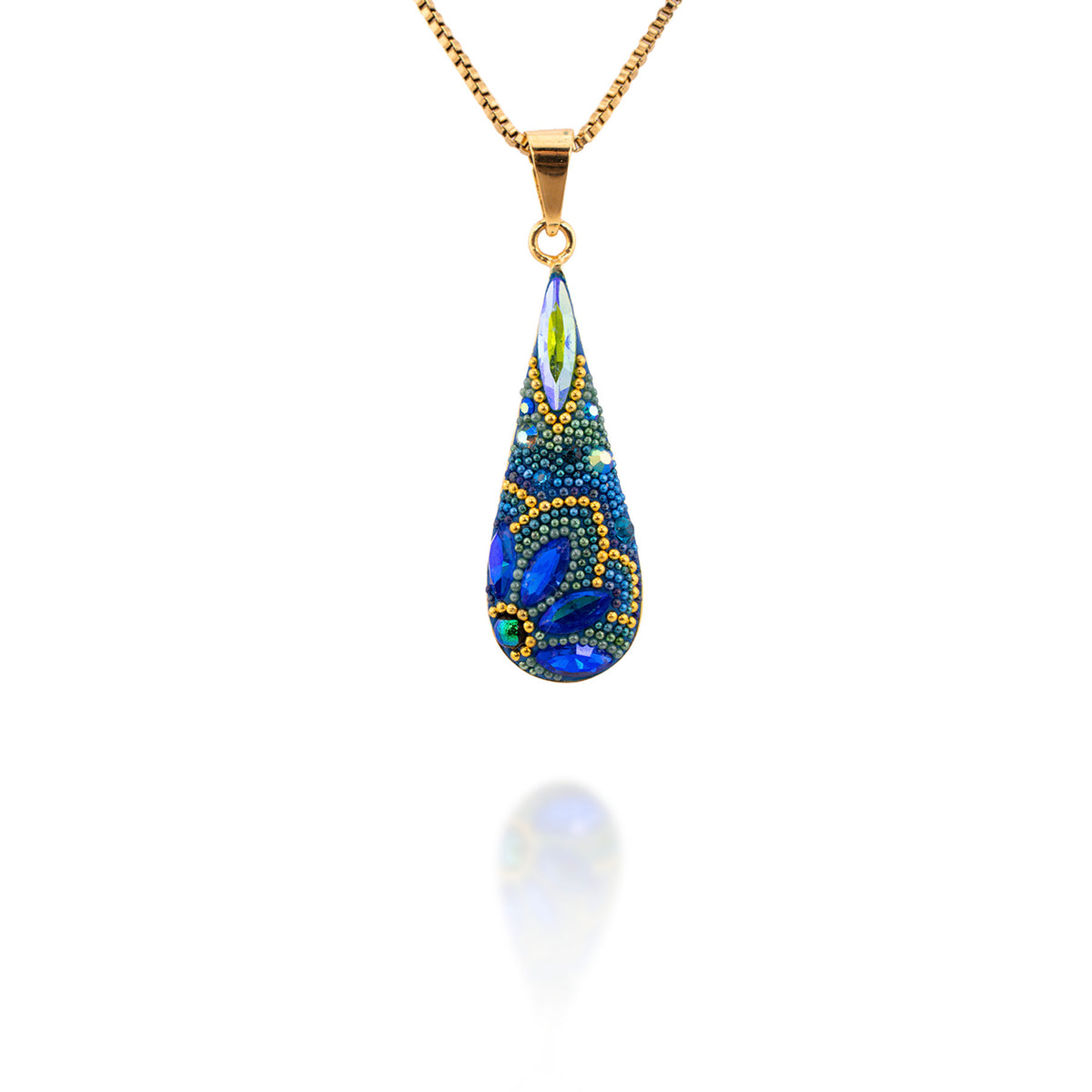 Morning Drop Necklace (Golden Breeze)