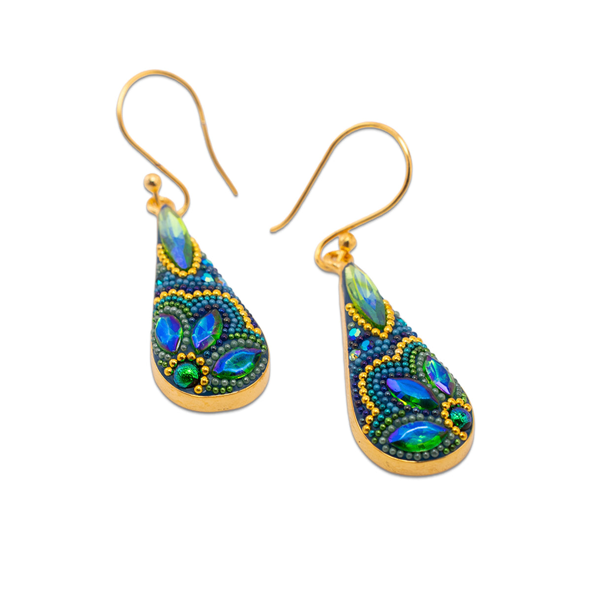 Morning Drop Earrings (Golden Breeze)