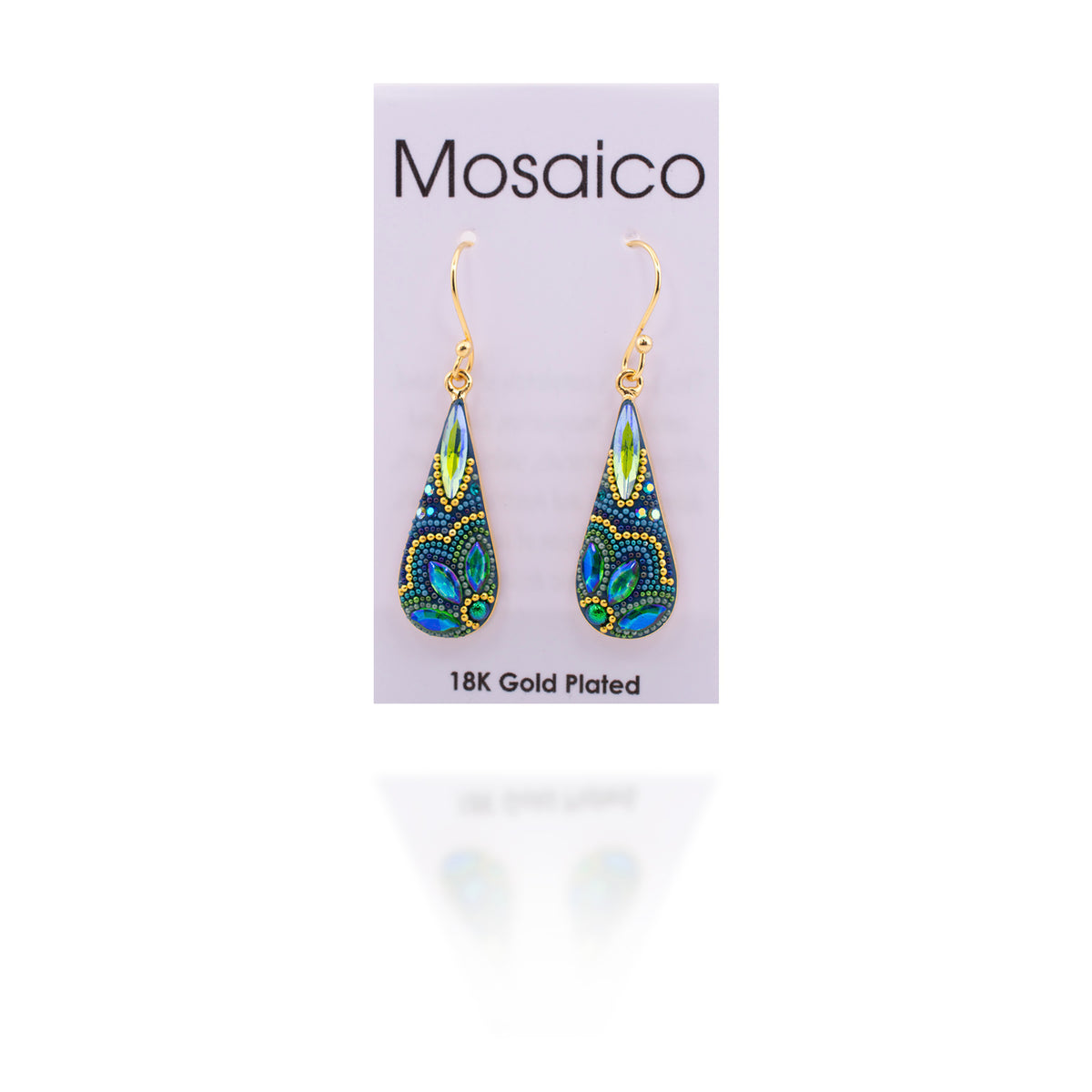 Morning Drop Earrings (Golden Breeze)